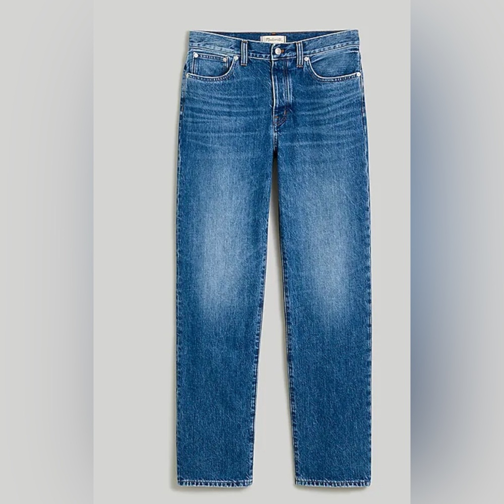 Madewell Low-Slung Straight Jeans. NWT Size 28